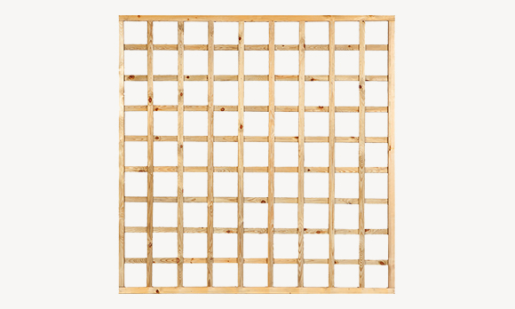 Houten trellis