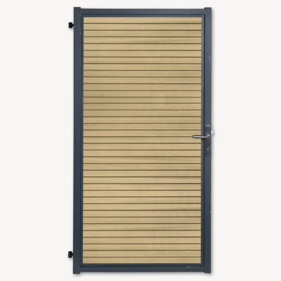 Tuindeur composiet Velufence | cedar triple