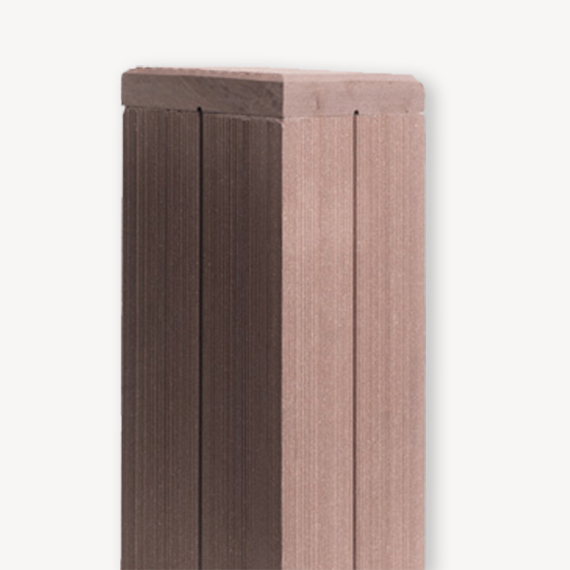 Duofuse composiet paal | tropical brown