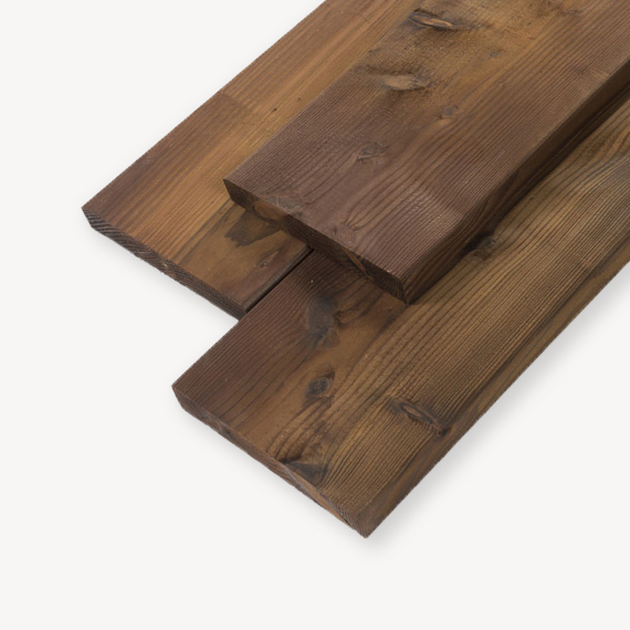 Douglas plank | geschaafd | bruin | 2,8x20 cm