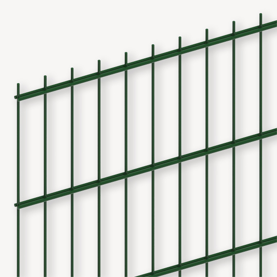 Dubbelstaafmat groen