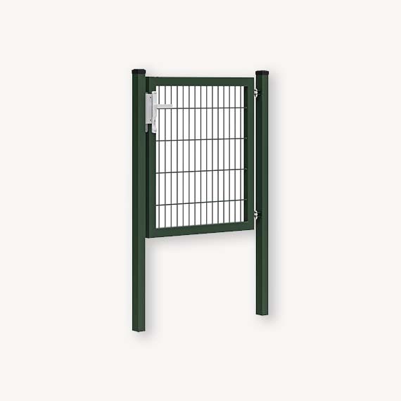 Tuinpoort metaal groen