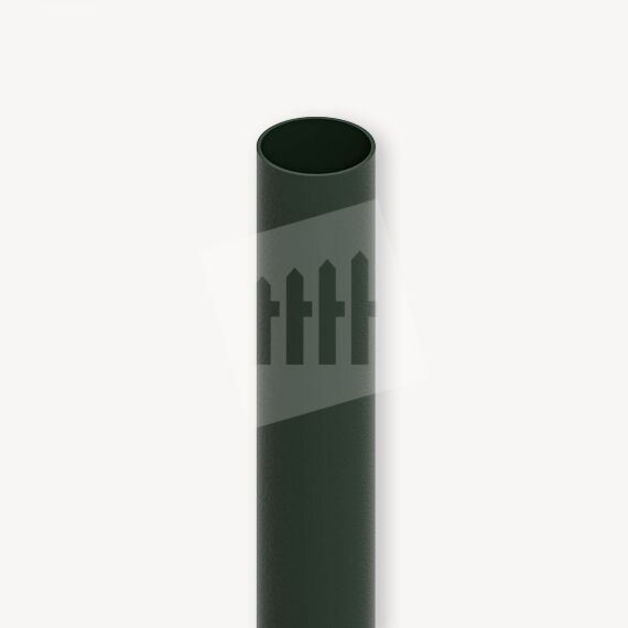Metalen paal groen