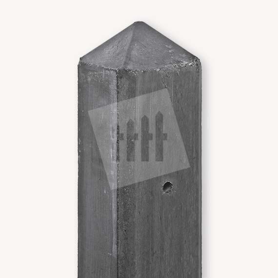Betonpaal antraciet | 10x10 cm | Universeel