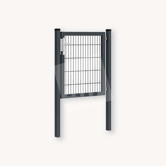 Tuinpoort metaal antraciet
