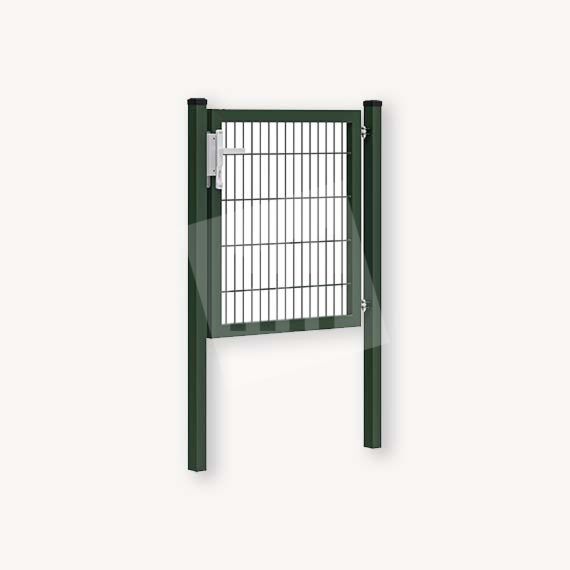 Tuinpoort metaal groen