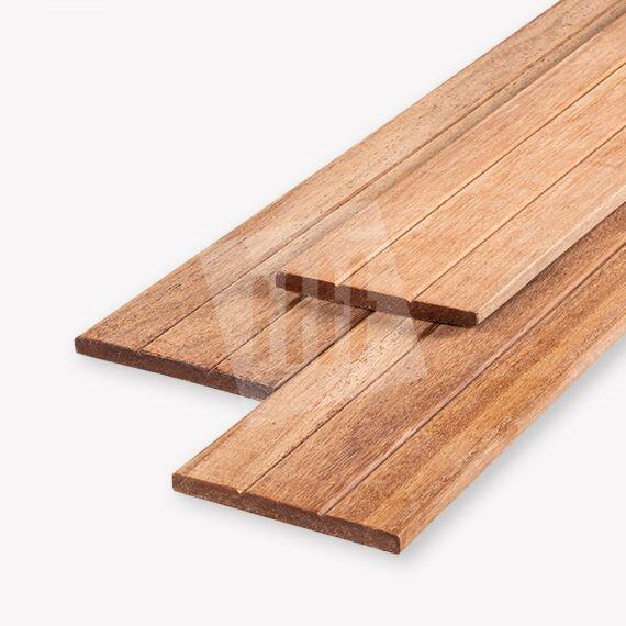 Harden Groot Kreta Hardhouten plank | 1,6x14,5 cm | Tuinafscheiding.nl