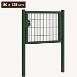 Tuinpoort metaal groen