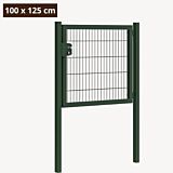 Tuinpoort metaal groen