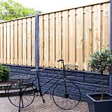 Tuinscherm Garderen | groen grenen