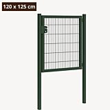 Tuinpoort metaal groen