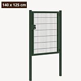 Tuinpoort metaal groen