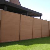 Tuinscherm Velufence | tropical brown | composiet palen