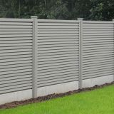 Tuinscherm Velufence triple | stone grey