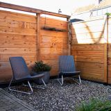 Tuinscherm Velufence | douglas | houten palen