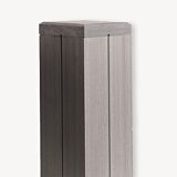 Duofuse composiet afdekkap design | Stone grey