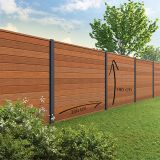 Tuinscherm Velufence | bankirai | aluminium palen