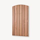 Schuttingdeur toog Solide hardhout 