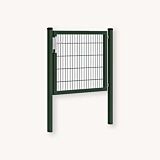 Tuinpoort metaal groen