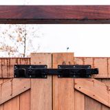 Overslaggrendel zwart