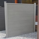 Velufence schutting composiet | Duofuse stone grey | triple
