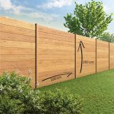 Tuinscherm Velufence | douglas | houten palen