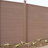 Tuinscherm Velufence | tropical brown | composiet palen