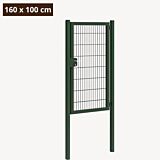 Tuinpoort metaal groen