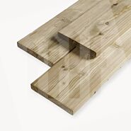 Douglas plank | geschaafd | geïmpregneerd | 2,8x20 cm