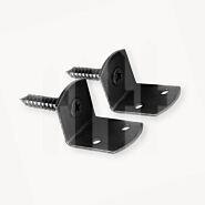 Schermsteun | zwart gecoat