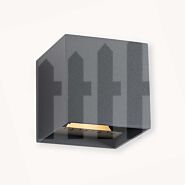 Wandlamp Marte antraciet
