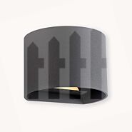 Wandlamp Stine antraciet