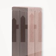 Composiet afdekkap design | Tropical brown