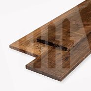 Douglas plank | ruw | bruin | 2x20 cm