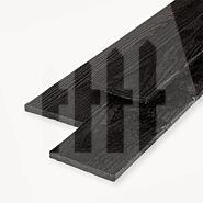 Douglas plank zwart