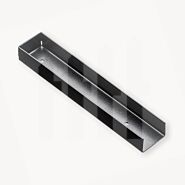Muur/hoekprofiel betonplaten | zwart