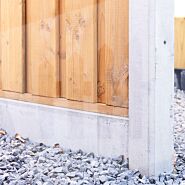 Betonplaat schutting