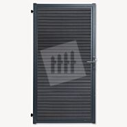 Tuindeur composiet Velufence | dark grey triple