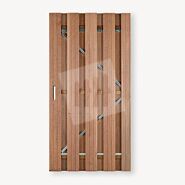 Tuindeur Solide hardhout | gem. doorkijk | verzinkt frame