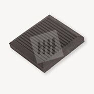 Duofuse composiet afdekkap classic | Graphite black