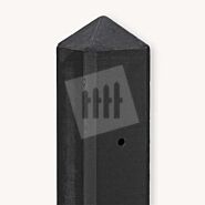 Betonpaal antraciet coating | 10x10 cm