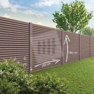 Tuinscherm Velufence triple | tropical brown