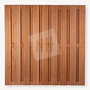 Tuinscherm Laren | hardhout