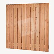 Tuinscherm Garderen | red class wood