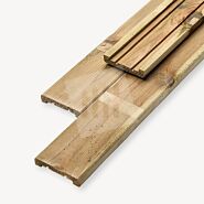 Afdeklat schutting | grenen | plat