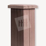 Duofuse composiet afdekkap classic | Tropical brown