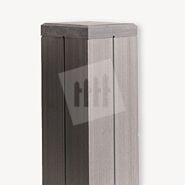 Duofuse composiet afdekkap design | Stone grey