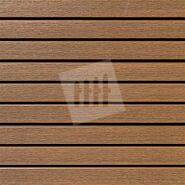 Tuindeur composiet Velufence | teak brown triple