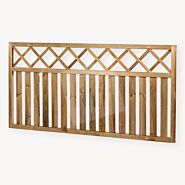 Houten tuinhek trellis
