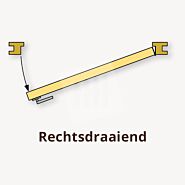 Schuurdeur enkel dicht